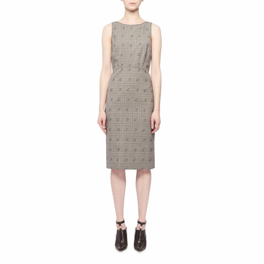 ALTUZARRA NWT Sleeveless Floral Prince of Whales Shadow Dress Women’s Size 2 New
